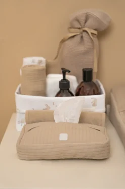 Mokre Chusteczki|Mokre Chusteczki | Little Dutch Pokrowiec na chusteczki Pure Beige