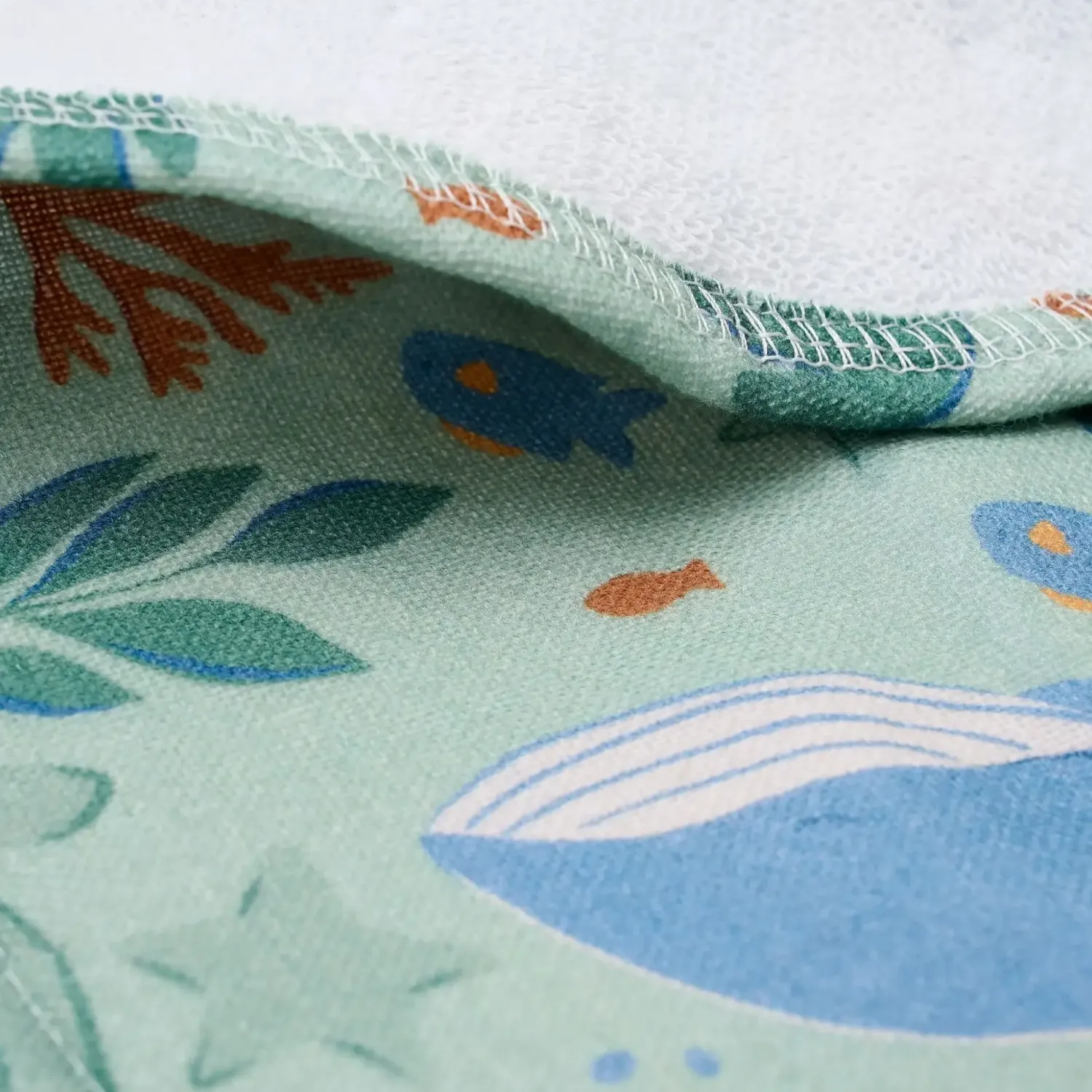 Ręczniki I Myjki | Little Dutch Poncho kąpielowe Ocean World Multicolour
