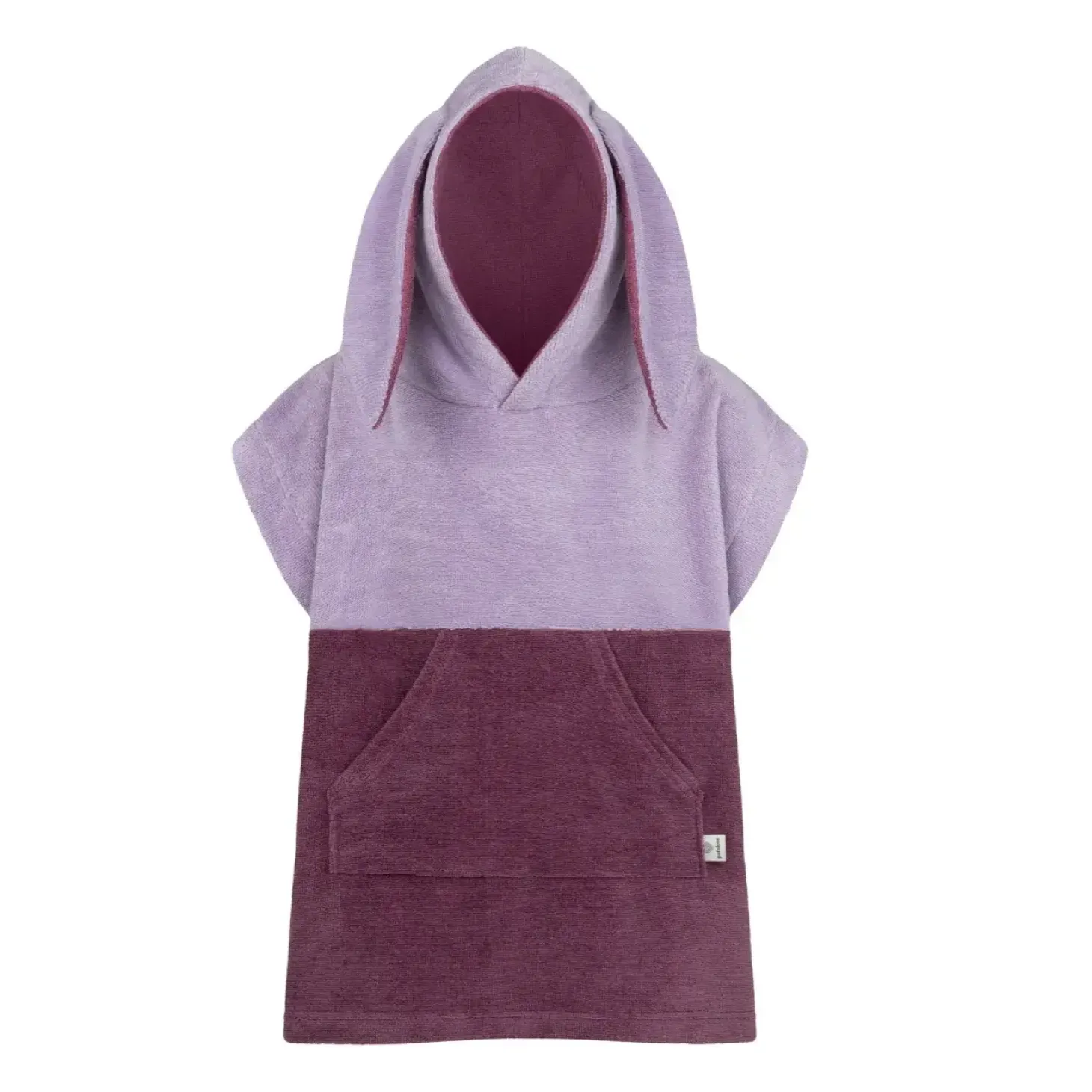 Ponczo kąpielowe Surf BUNNY - berry