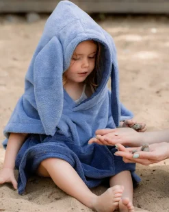 Ręczniki I Myjki | Patulove Ponczo kąpielowe Surf BUNNY - blue