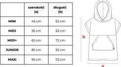 Ręczniki I Myjki | Patulove Ponczo kąpielowe Surf BUNNY - blue