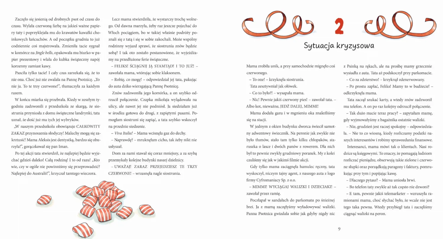 Świąteczne|5-8 Lat | Wydawnictwo Zakamarki Prawdziwy Mikołaj, siostrunia i ja