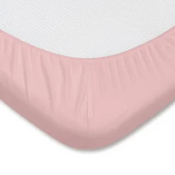 Prześcieradło do Next2Me z pluszową gwiazdką PINK