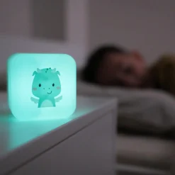 Lampki Nocne|Lampki Nocne | Cloud b Przenośna lampka nocna świecąca kostka - Smok Drake