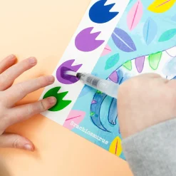 Idealne W Podróży|6 Lat+ | Tiger Tribe Przenośne kolorowanki wodne – Dinozaury