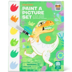 Idealne W Podróży|6 Lat+ | Tiger Tribe Przenośne kolorowanki wodne – Dinozaury