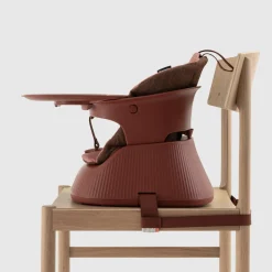 Krzesełka Do Karmienia | Hannie Przenośne krzesełko do karmienia - Mahogany Red