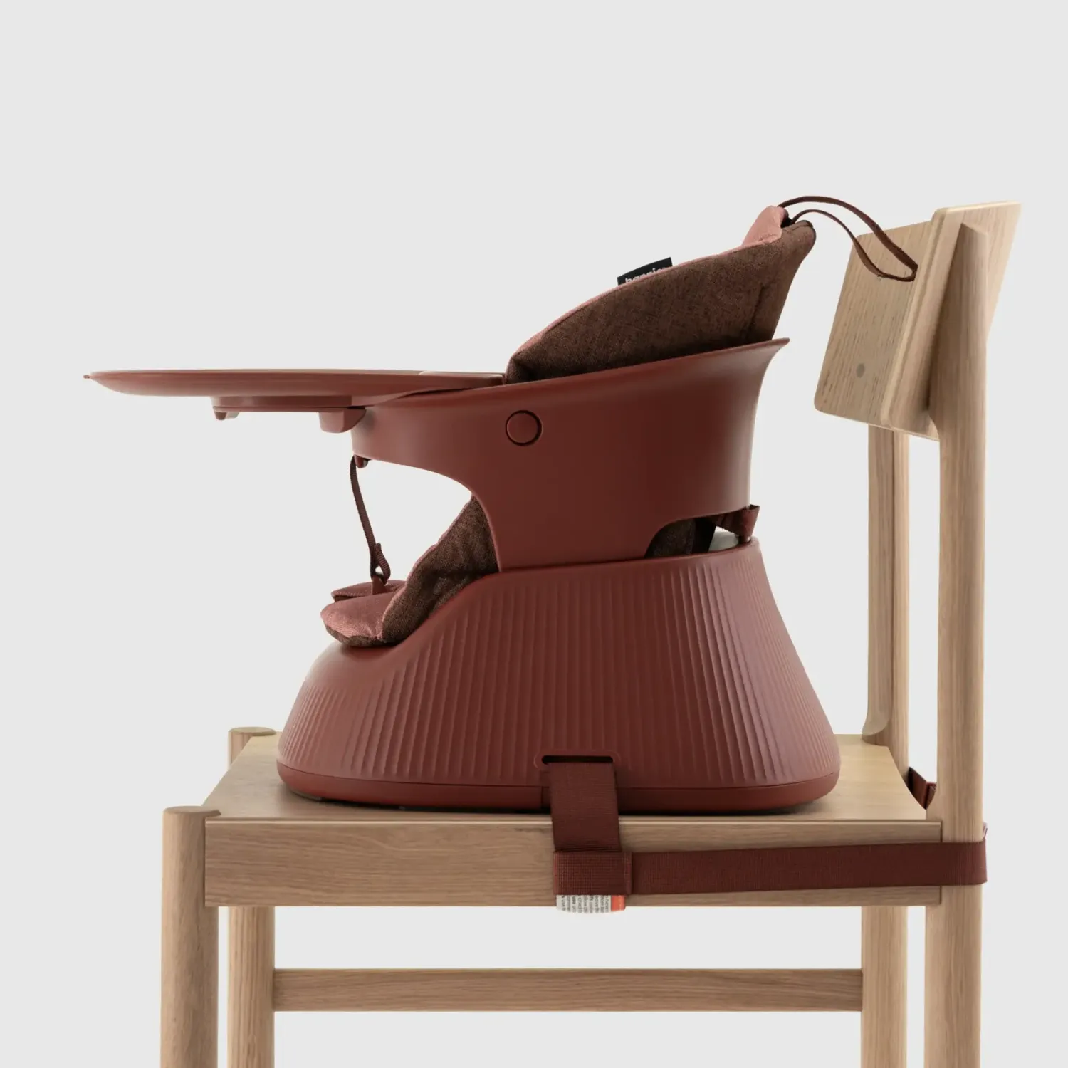 Krzesełka Do Karmienia | Hannie Przenośne krzesełko do karmienia - Mahogany Red