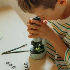 6 Lat+|7 Lat+ | Kidywolf Przenośny mikroskop KIDYMICROSCOPE - zielony