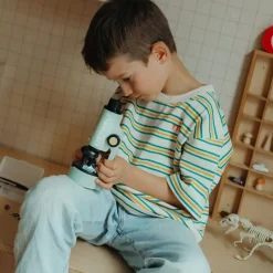 6 Lat+|7 Lat+ | Kidywolf Przenośny mikroskop KIDYMICROSCOPE - zielony