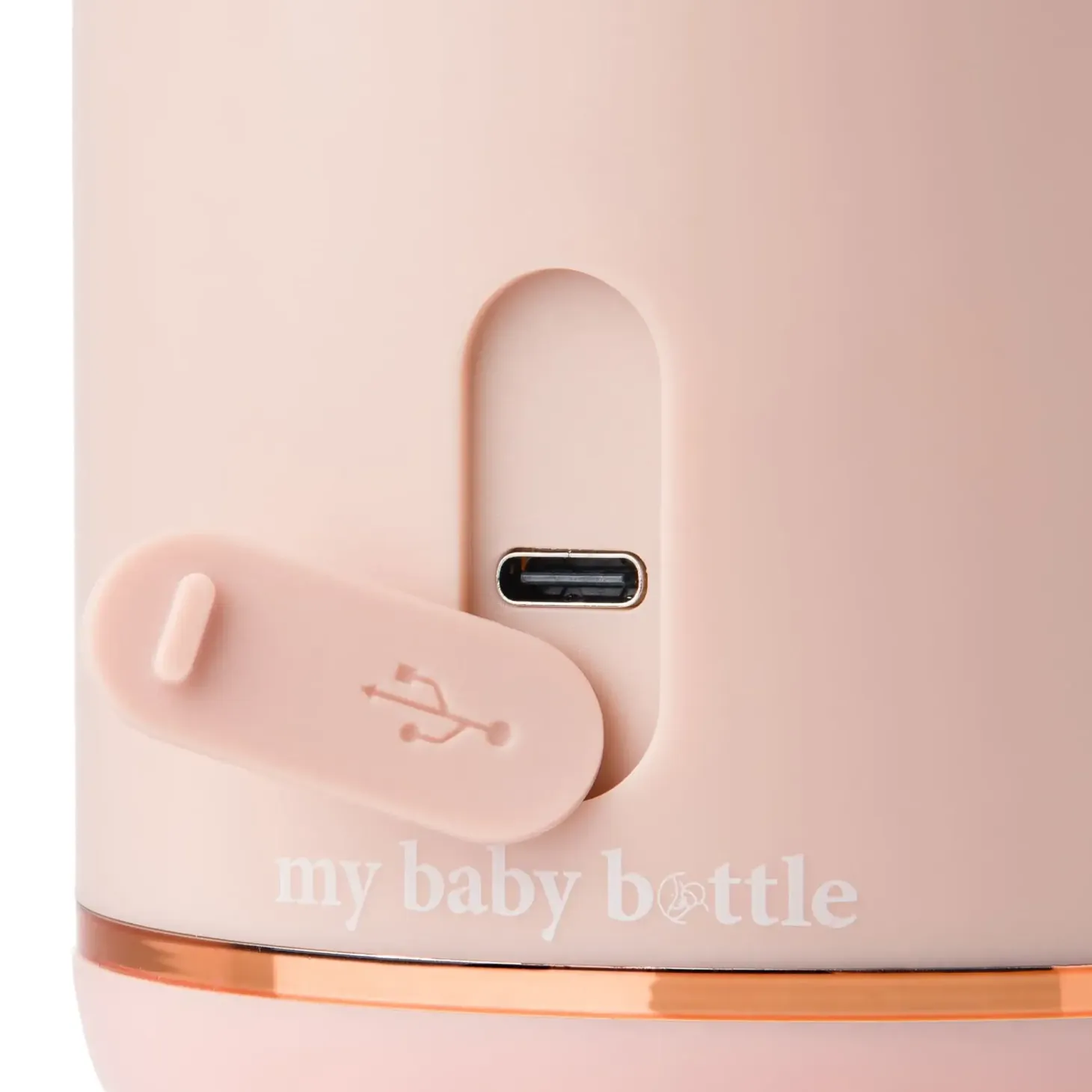 Przenośny podgrzewacz MyBabyBottle do butelek, wody i mleka - Pink