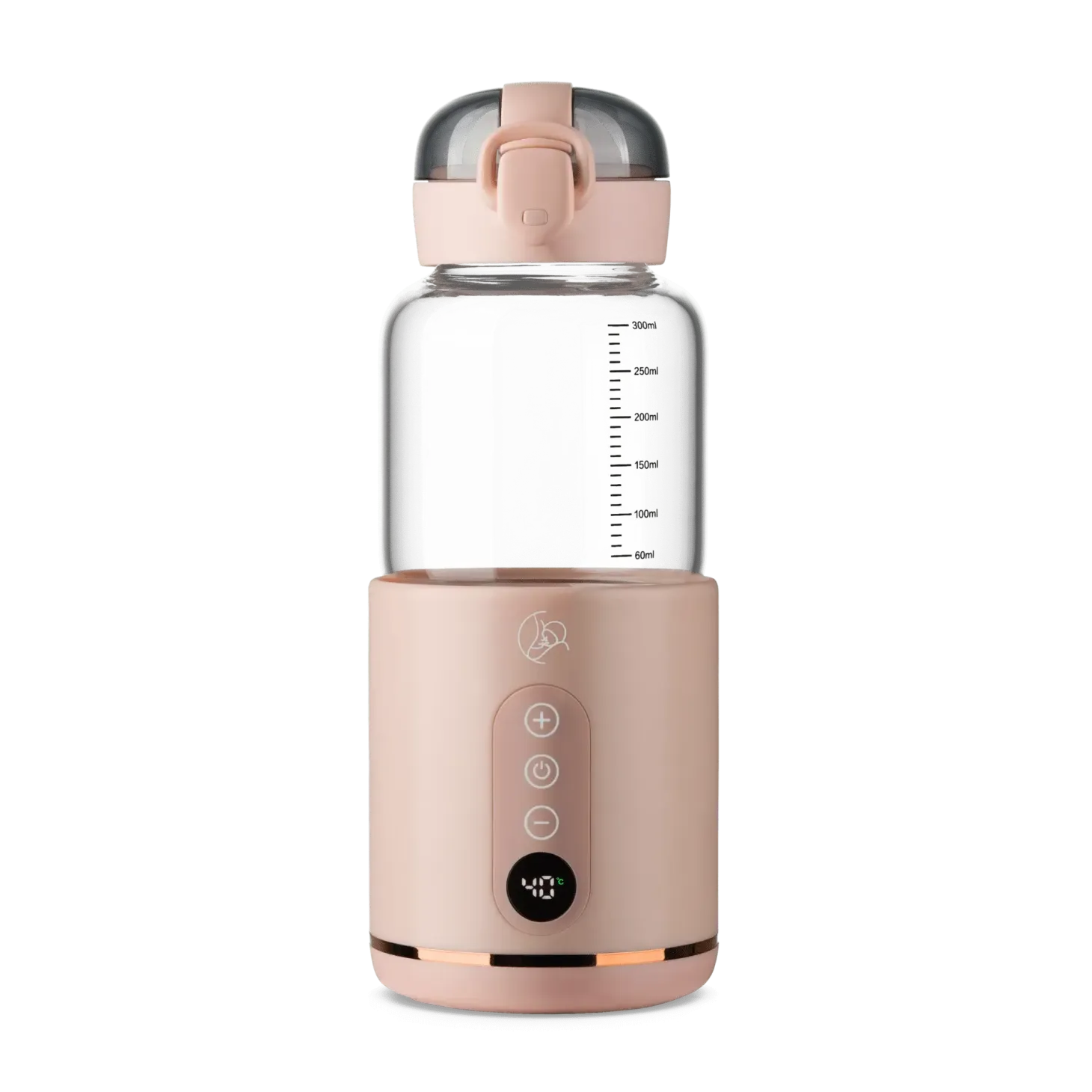Przenośny podgrzewacz MyBabyBottle do butelek, wody i mleka - Pink