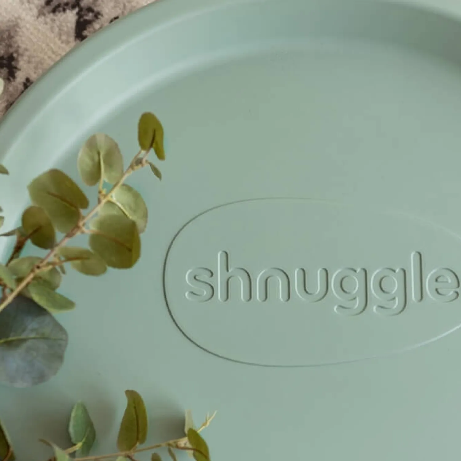 Przewijaki|Przewijaki | Shnuggle Baby Przewijak z pianki Squishy - Eucalyptus