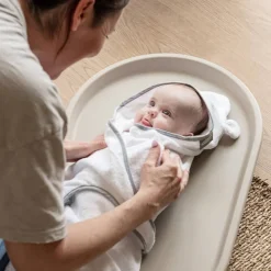 Przewijaki|Przewijaki | Shnuggle Baby Przewijak z pianki Squishy - Taupe