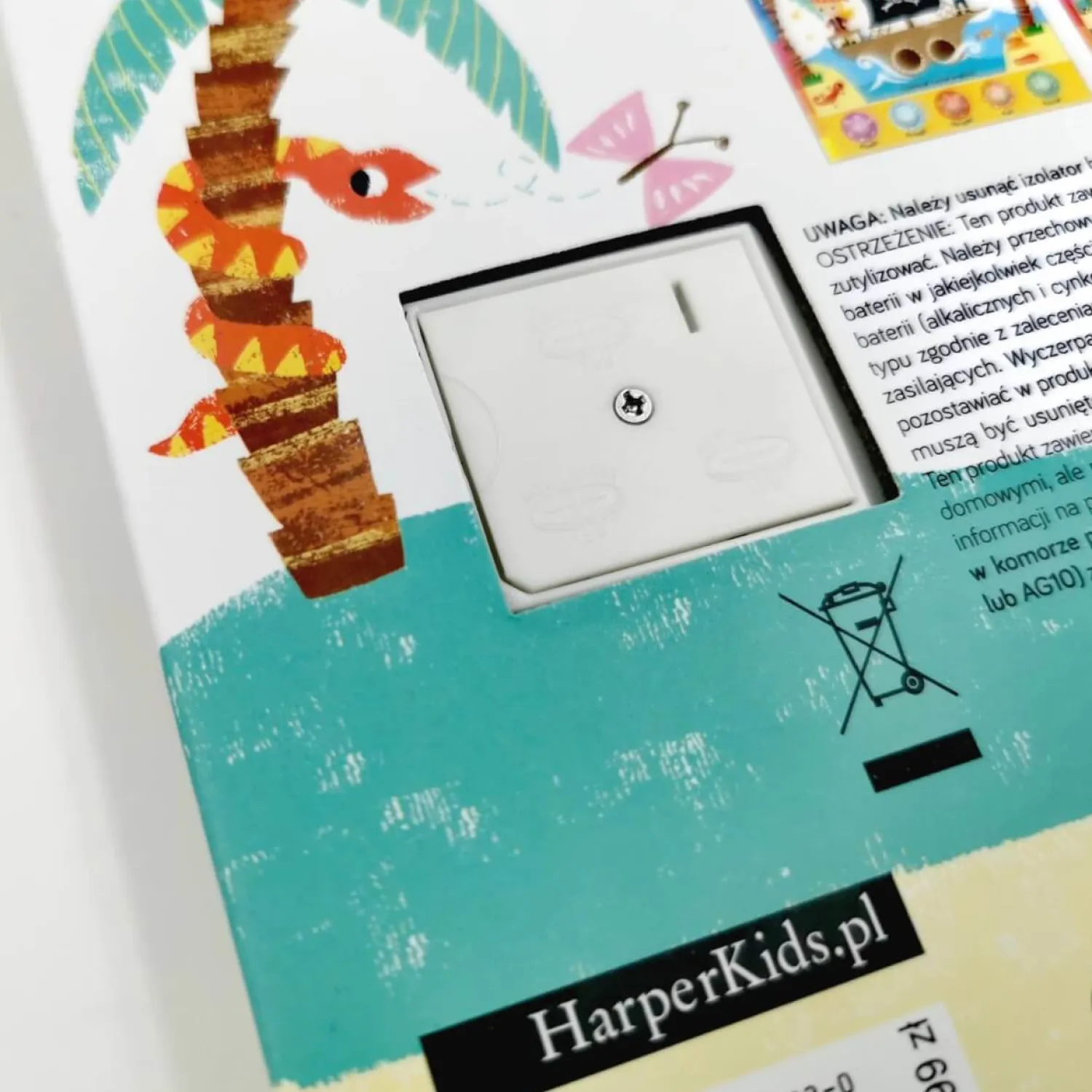 2-5 Lat|0-2 Lat | HarperCollins Przyjęcie u piratów! Akademia Mądrego Dziecka. Zabawy z dźwiękiem