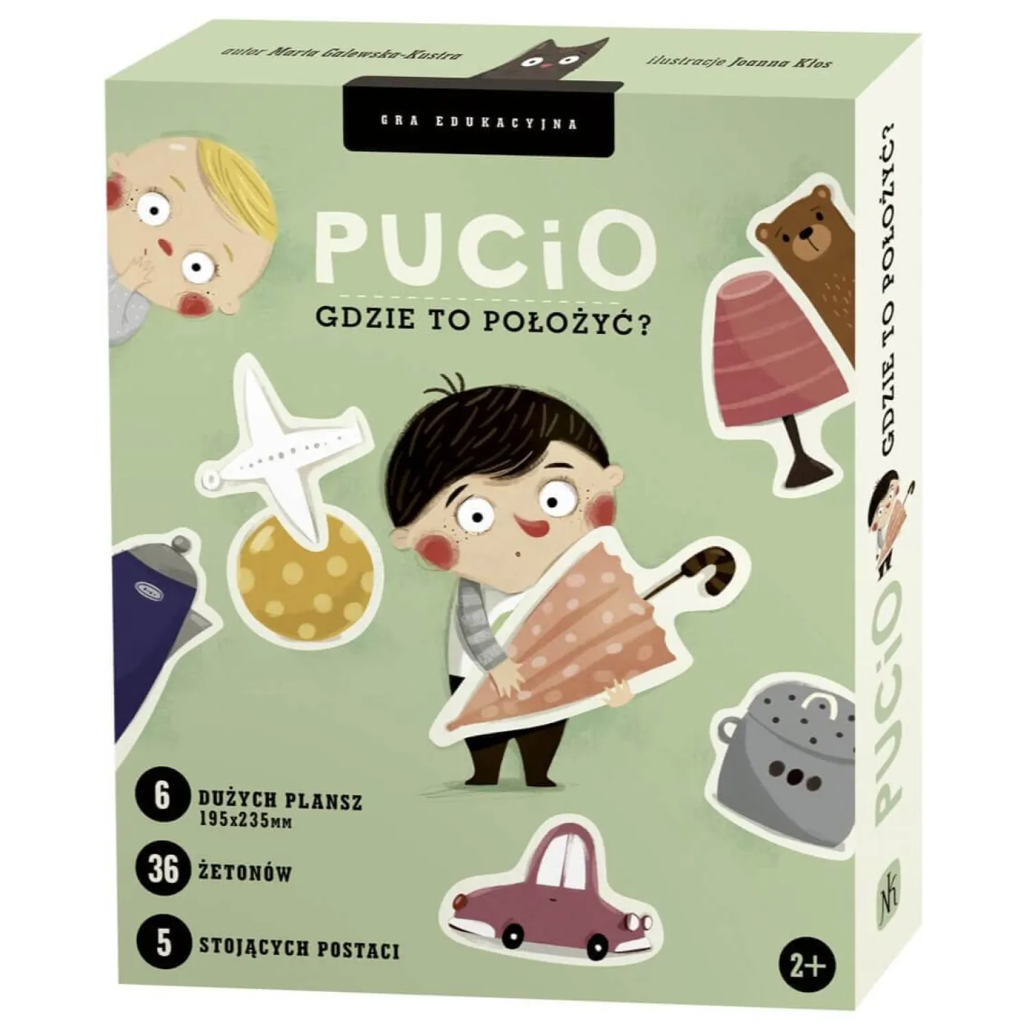 2 Lata + | Wydawnictwo Nasza Księgarnia Pucio. Gdzie to położyć?