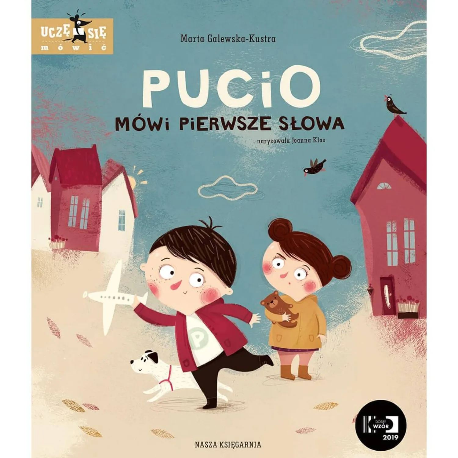 Pucio|2-5 Lat | Wydawnictwo Nasza Księgarnia Pucio mówi pierwsze słowa