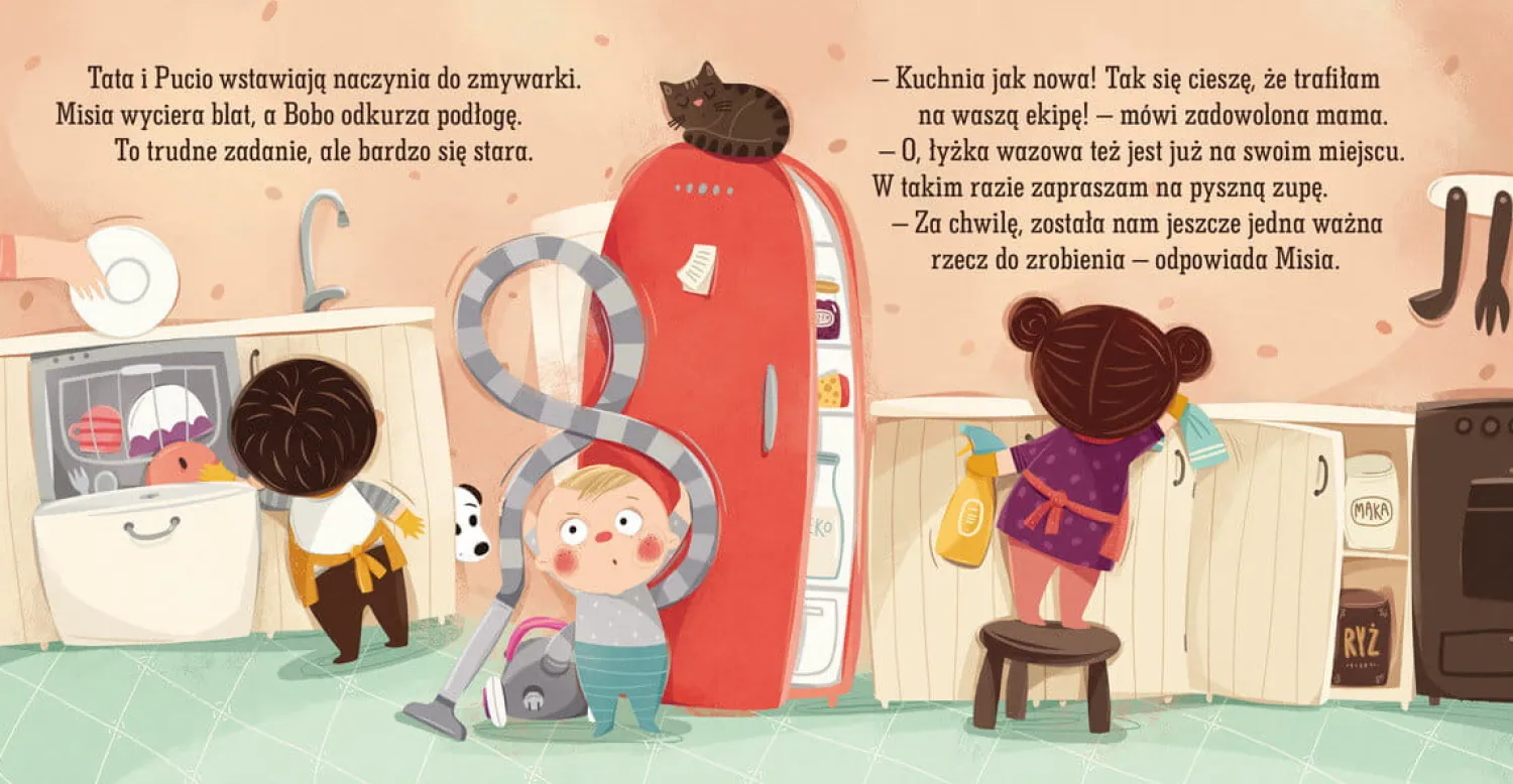 Pucio|2-5 Lat | Wydawnictwo Nasza Księgarnia Pucio robi porządek