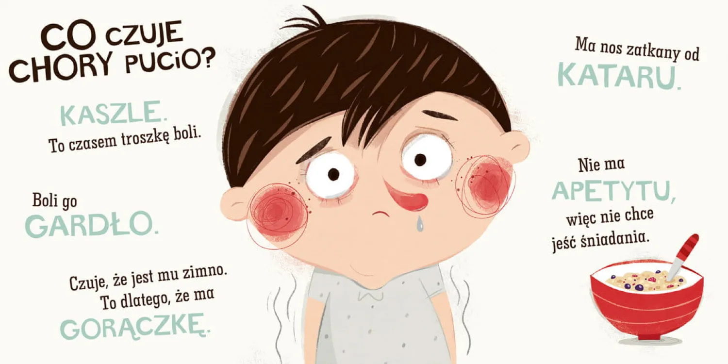 Pucio|Oswajanie Emocji | Wydawnictwo Nasza Księgarnia Pucio u lekarza