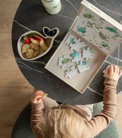 Lunchboxy|Przechowywanie Jedzenia | Filibabba Pudełko na przekąski Wieloryb Toasted Almond