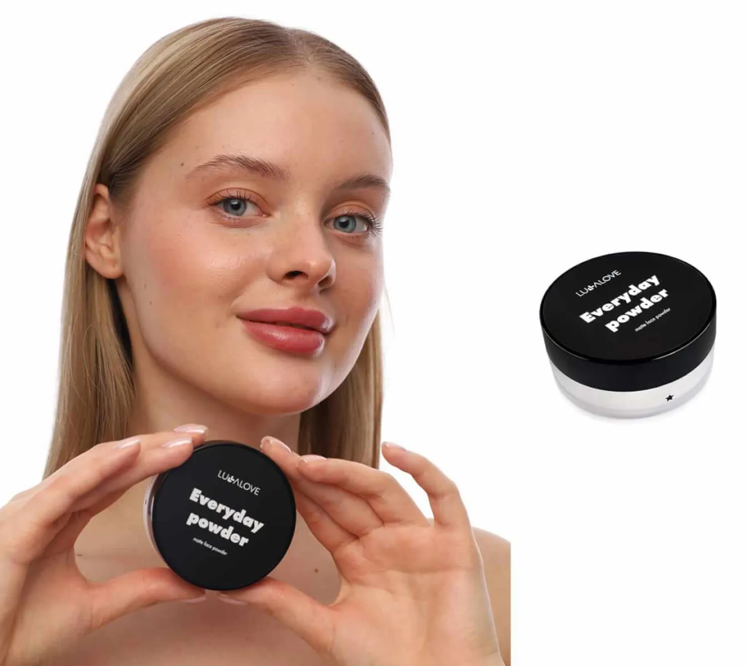 Naturalne Kosmetyki Dla Mam | Lullalove Puder Everyday powder - neutralny