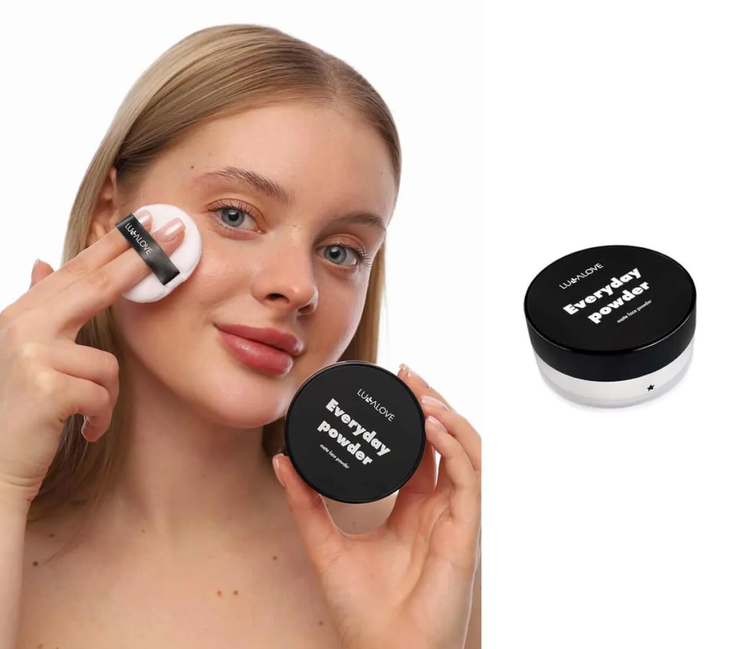Naturalne Kosmetyki Dla Mam | Lullalove Puder Everyday powder - neutralny