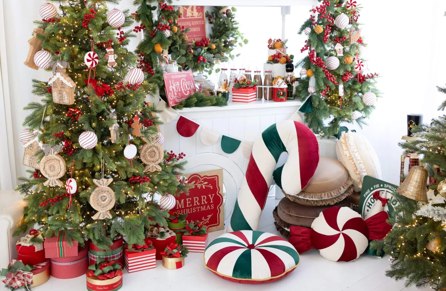 Pufa dla dzieci Christmas Candy