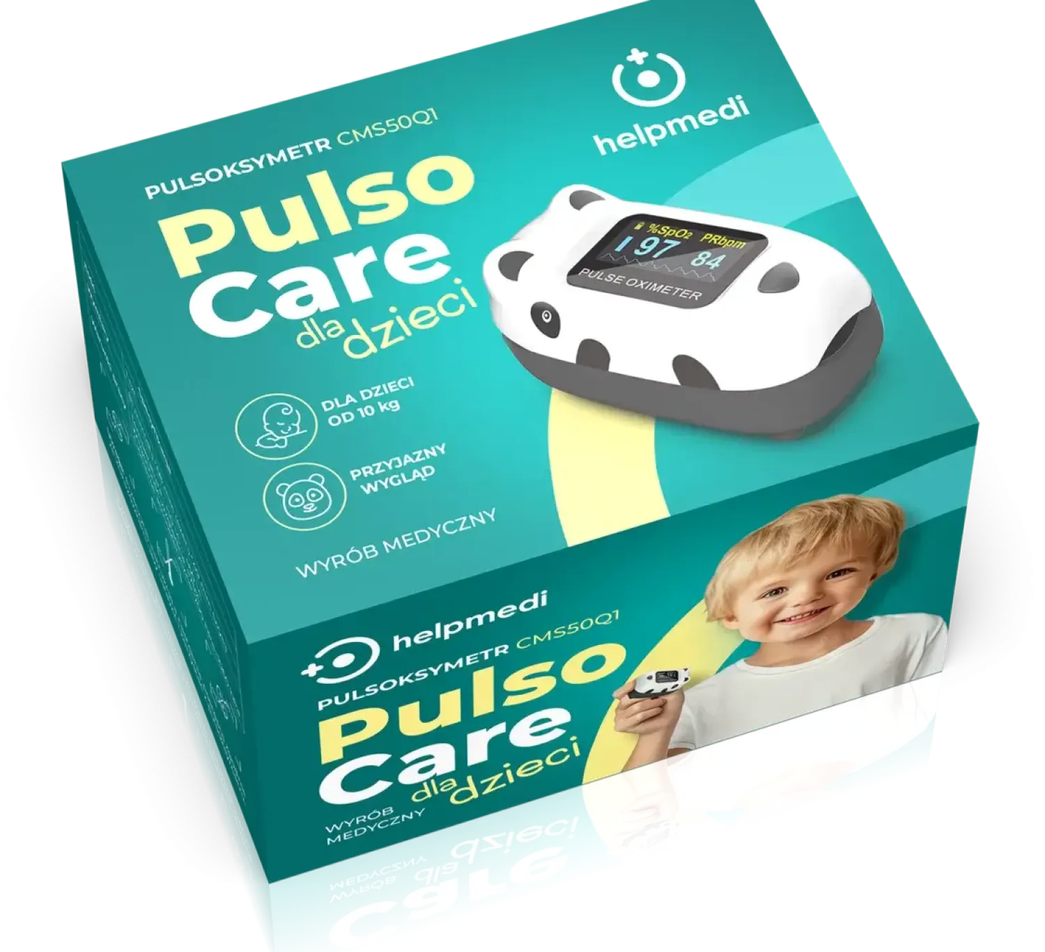Zdrowie | Katarek PulsoCare pulsoksymetr dla dzieci, Panda