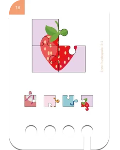 Idealne W Podróży|Edukacyjne | WiemTo Puzzle Dopasuj Element. Karty dla dzieci 2-3 latka