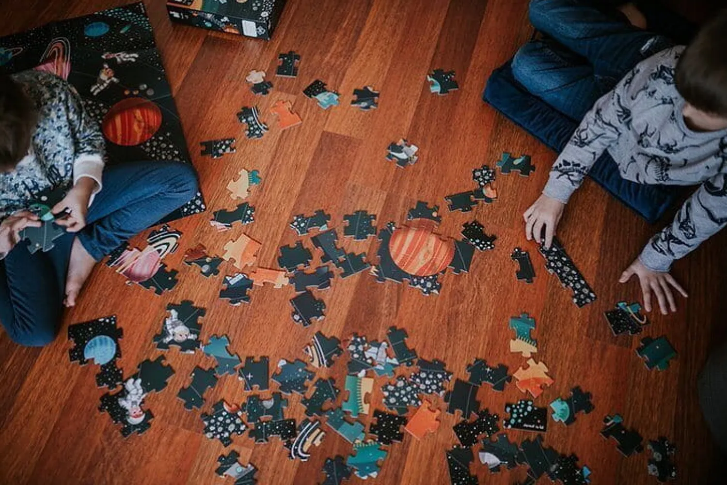 Puzzle | Janod Puzzle edukacyjne Układ słoneczny 100 elementów 5+