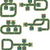 4 Lata +|Puzzle | Djeco Puzzle kartonowe DROGI