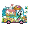 Puzzle|7 Lat+ | Mudpuppy Puzzle konturowe Food Truck 75 elementów 5+