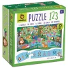 Edukacyjne|Puzzle | Ludattica Puzzle 123 – MATEMATYCZNE puzzle dla najmłodszych – DŻUNGLA