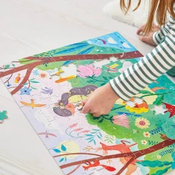 8 Lat+|6 Lat+ | Janod Puzzle w walizce Matka natura 200 elementów