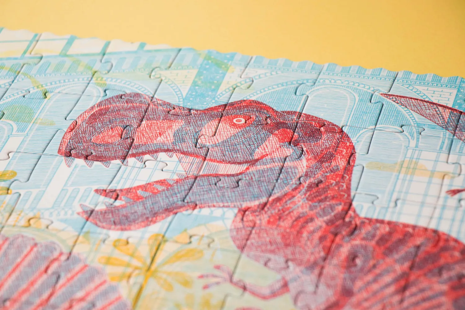 8 Lat+|6 Lat+ | Londji Puzzle z grą obserwacyjną Odkryj Dinozaury