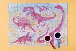 8 Lat+|6 Lat+ | Londji Puzzle z grą obserwacyjną Odkryj Dinozaury
