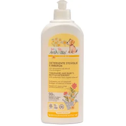 Porządek W Domu | Baby Anthyllis Płyn do ręcznego mycia naczyń i butelek dziecięcych z organicznej oliwy z oliwek, 500 ml