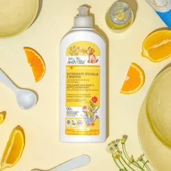 Porządek W Domu | Baby Anthyllis Płyn do ręcznego mycia naczyń i butelek dziecięcych z organicznej oliwy z oliwek, 500 ml