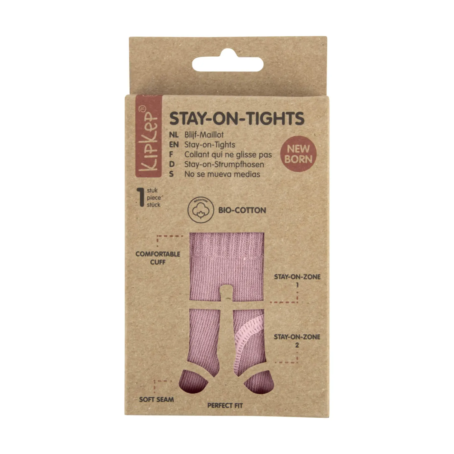 Rajstopki niemowlęce Stay-on-Tights, Mauve