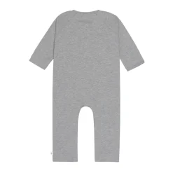 Rampers dziecięcy GOTS - heather grey melange