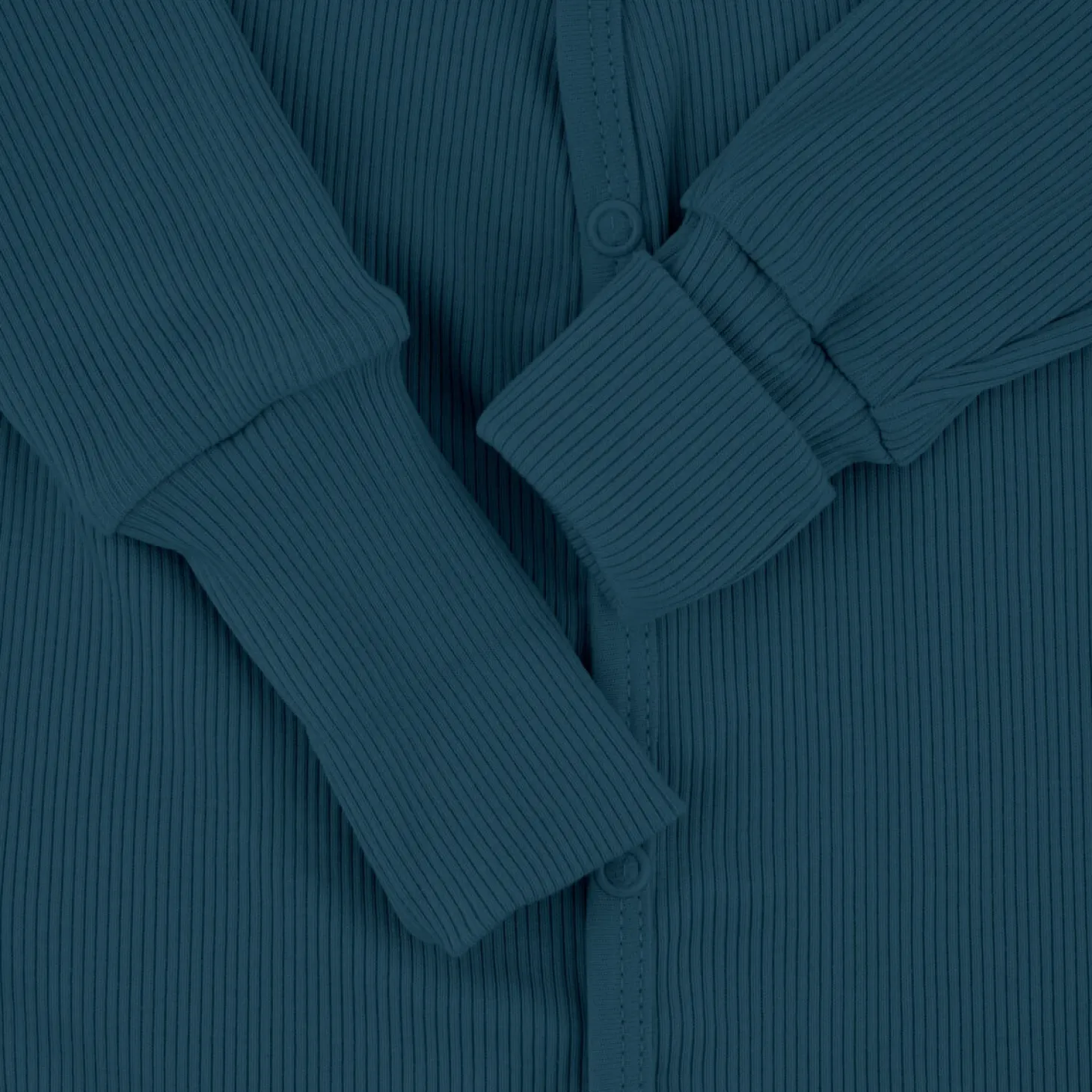 Rampers niemowlęcy z prążkowanej dzianiny z regulacją - Royal Blue