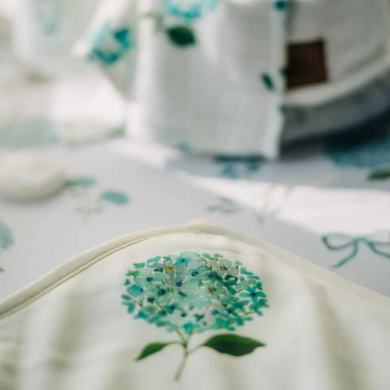 Ręczniki I Myjki|Ręczniki I Myjki | Layette Ręcznik niemowlęcy BLUE FLOWERS
