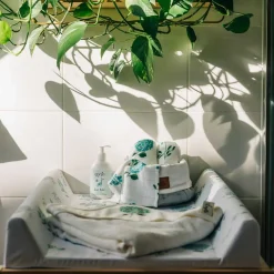Ręczniki I Myjki|Ręczniki I Myjki | Layette Ręcznik niemowlęcy BLUE FLOWERS