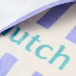 Ręczniki I Myjki|Ręczniki I Myjki | Little Dutch Ręcznik plażowy Dreamy Purple Stripe 60x120 cm