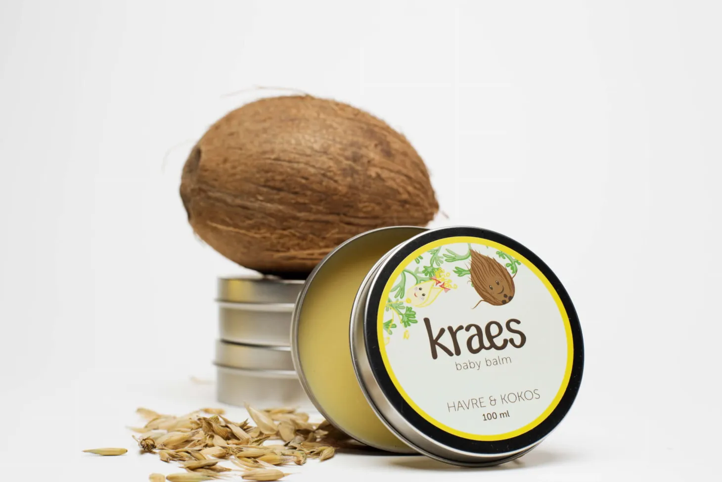 Regenerujący balsam do ciała Owies & Kokos, 100ml
