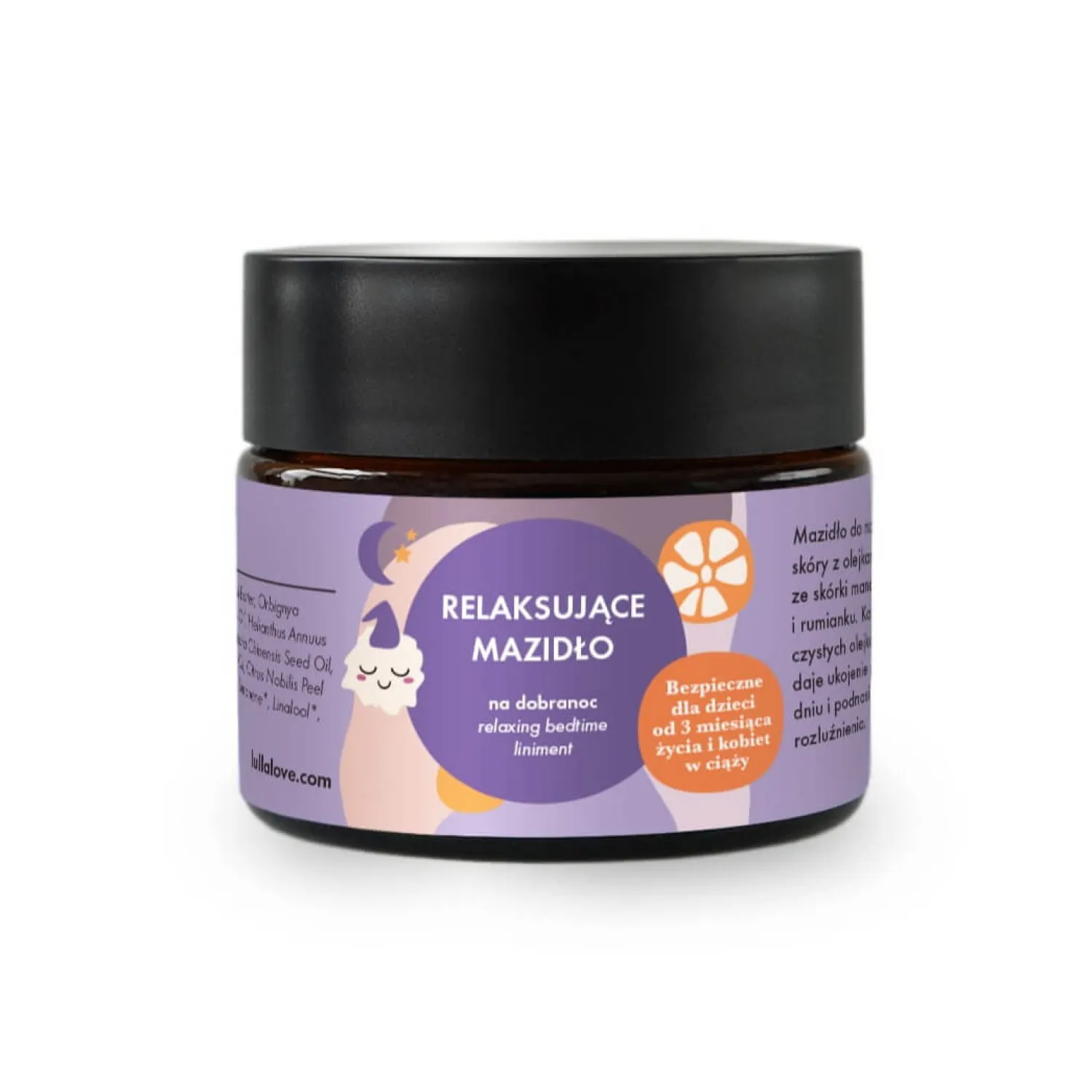 Naturalne Kosmetyki Dla Mam|Naturalne Kosmetyki | Lullalove Relaksujące mazidło na dobranoc, 50ml