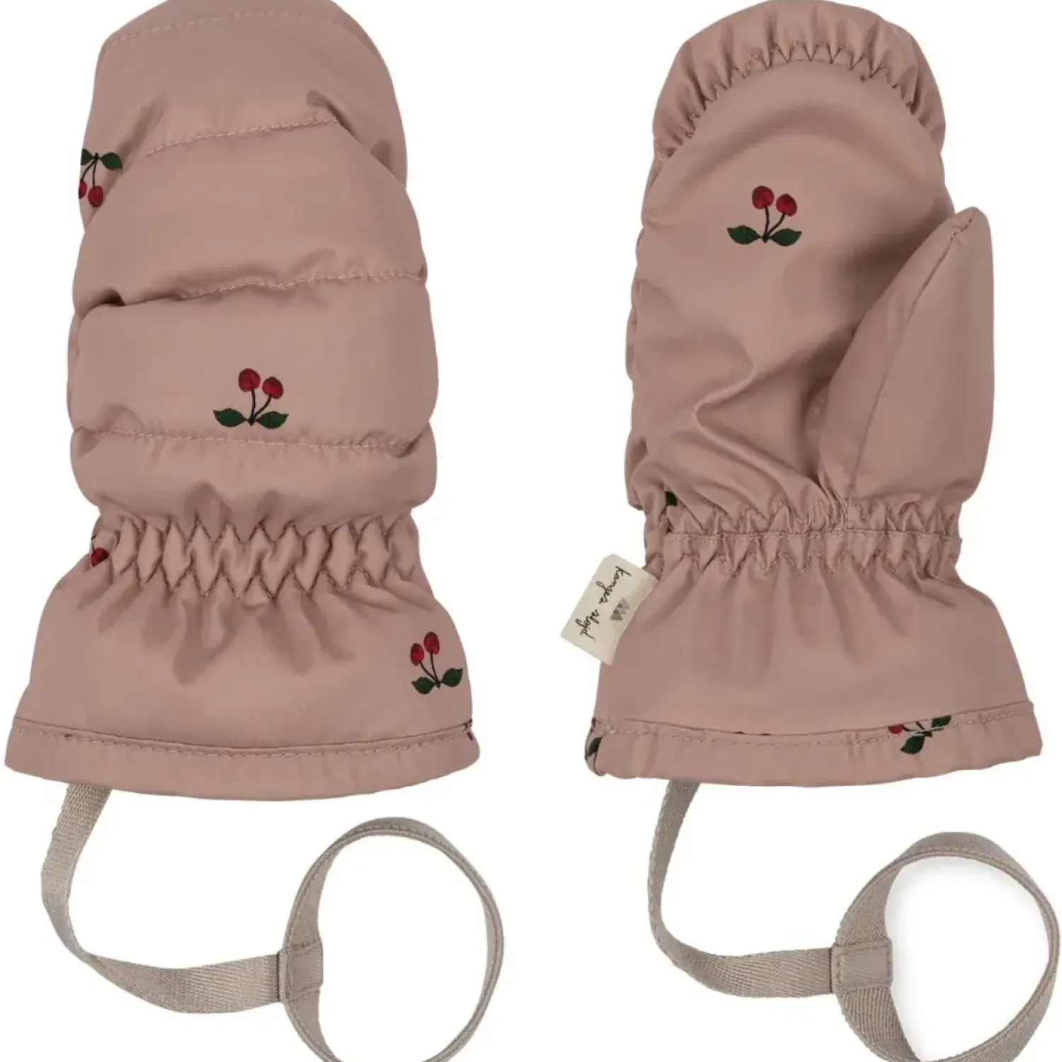 Rękawiczki | Konges slojd Rękawiczki bez palców Nuka - cherry blush