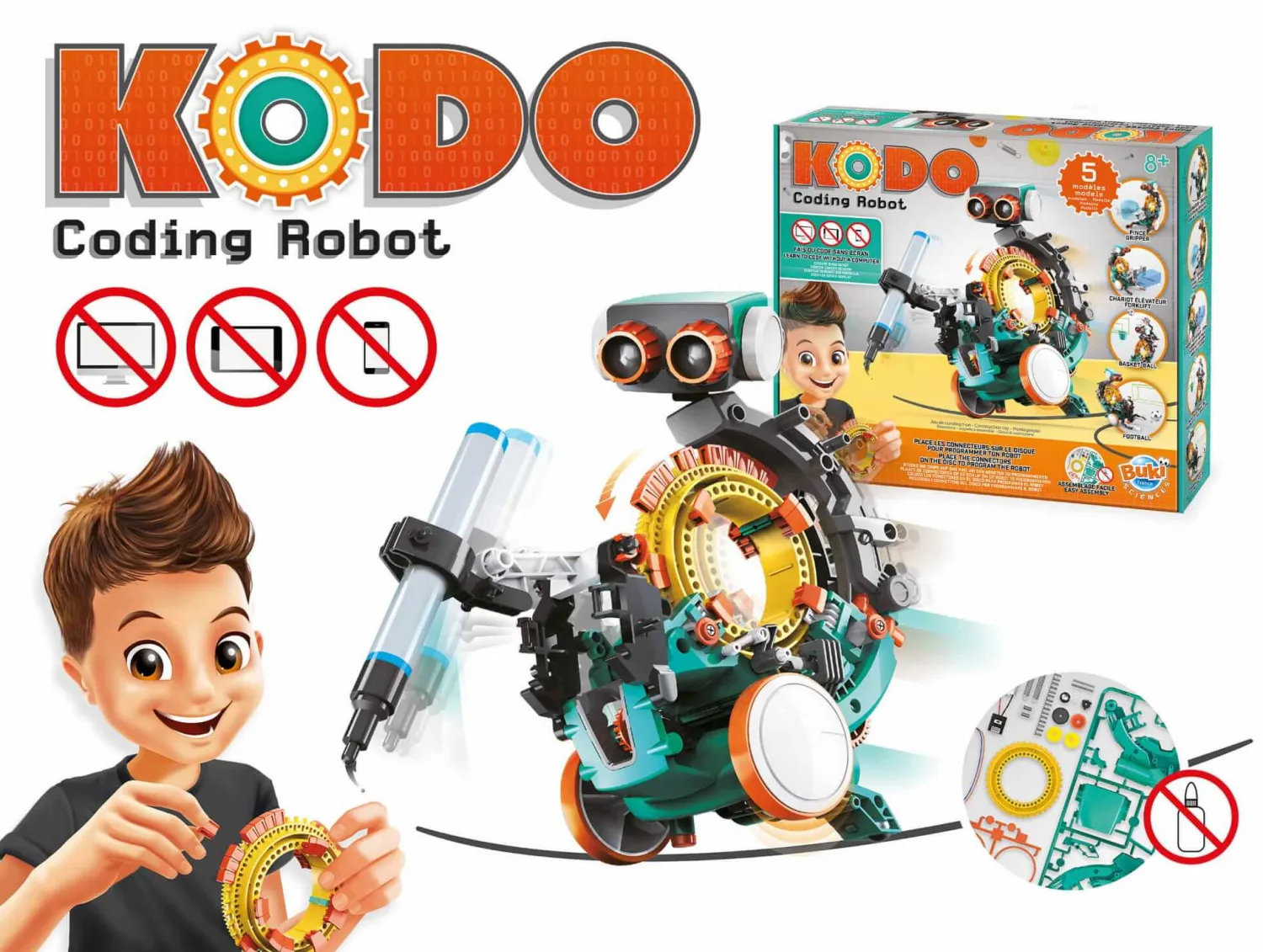 Edukacyjne|8 Lat+ | Buki Robot KODO