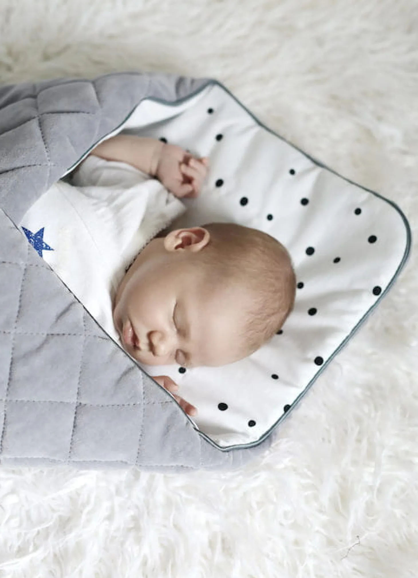 Rożek niemowlęcy Royal Baby Grey-Grey