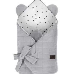 Rożek niemowlęcy Royal Baby Grey-Grey